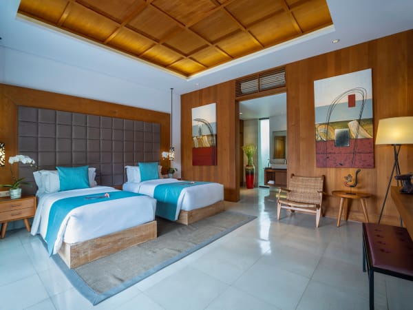 Villa Cendrawasih - Twin bedroom 